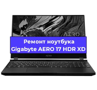 Замена кулера на ноутбуке Gigabyte AERO 17 HDR XD в Новосибирске